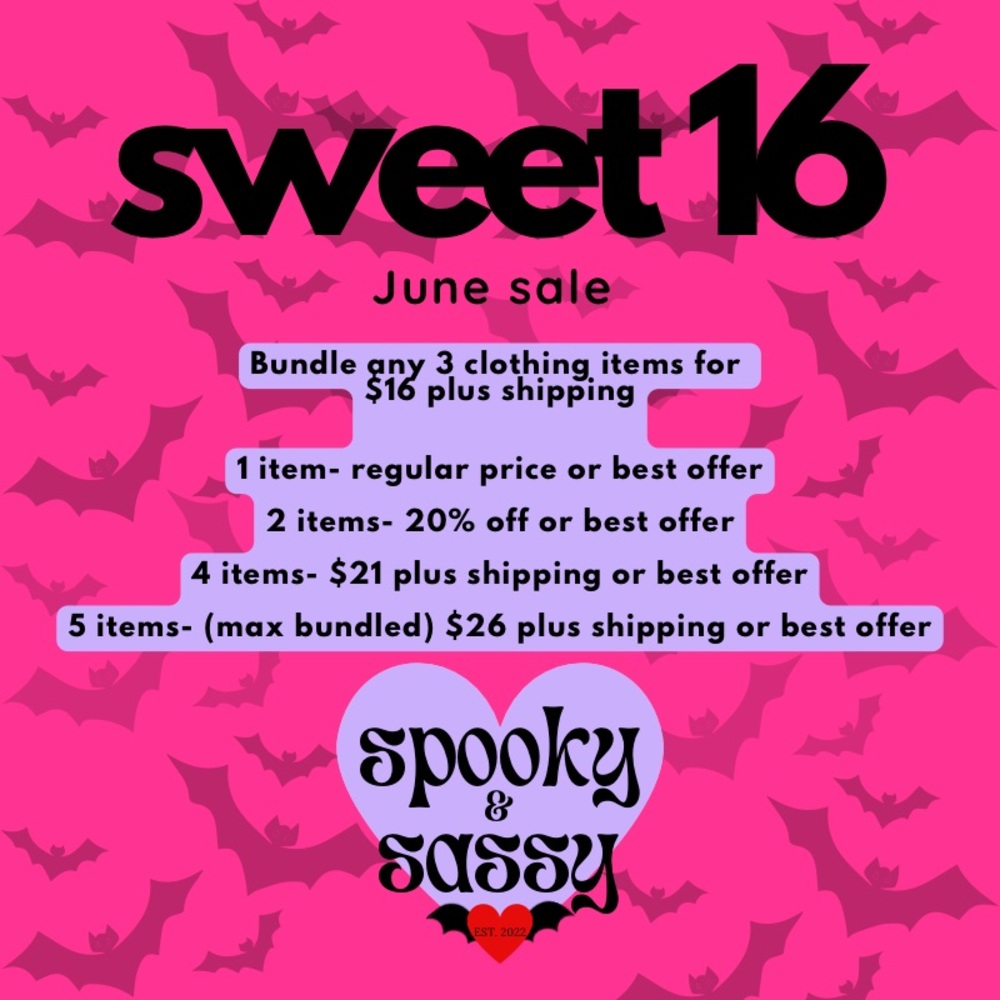 Sweet 16 Sale